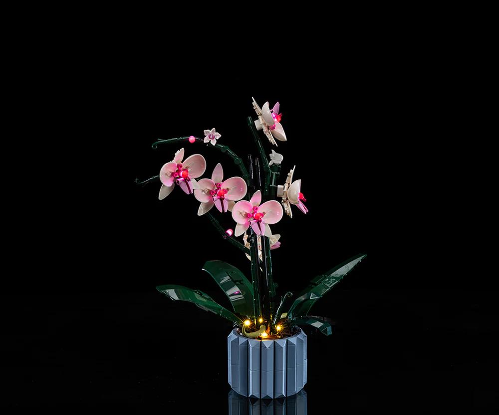 LED Lighting Kit for LEGO Orchid